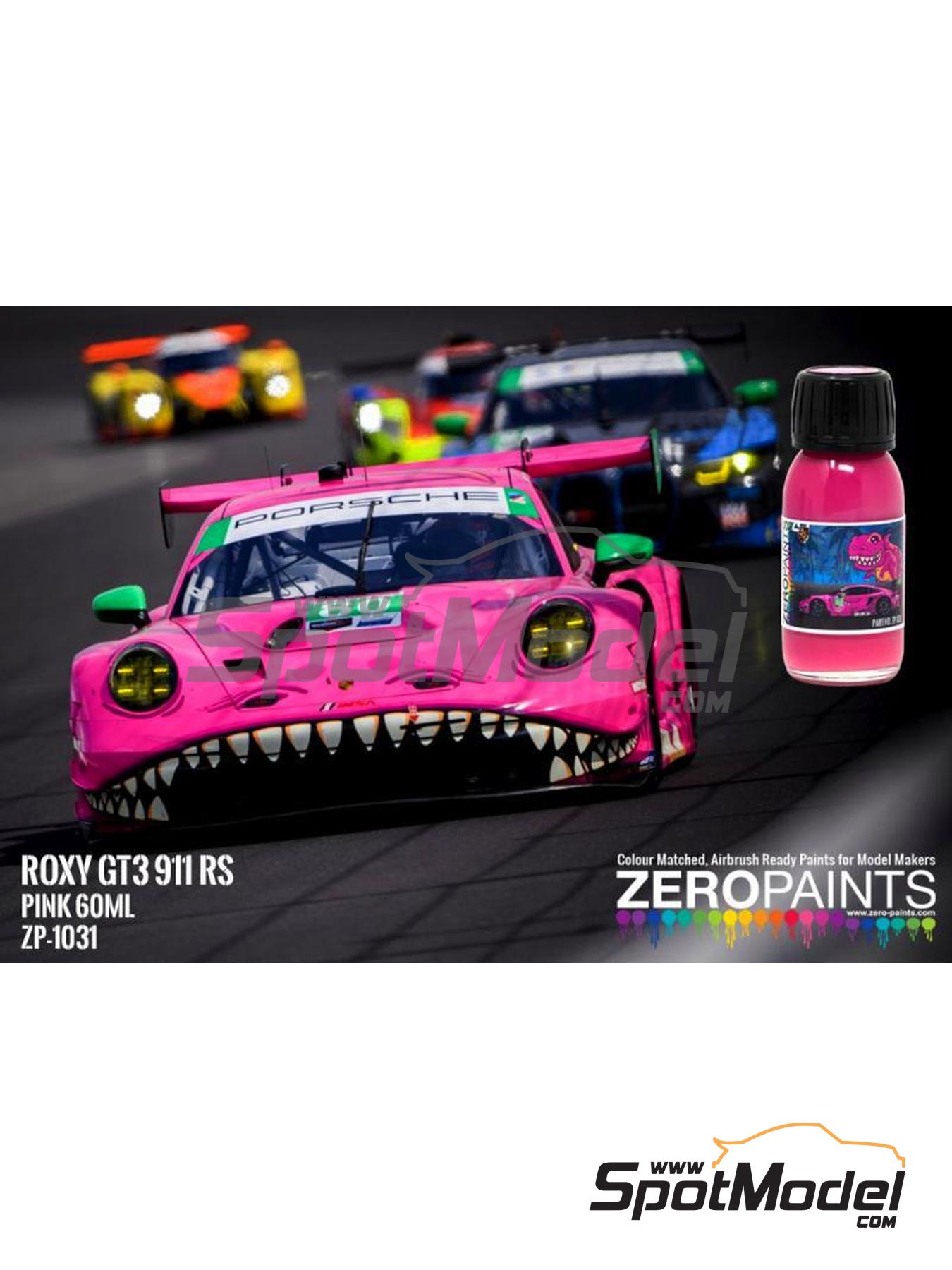Zero Paints ZP-1031-ROXY: Paint for airbrush Pink Porsche 911 GT3R